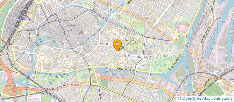 localisation de l'entreprise ASS INTERNATIONALE DE DROIT COMPARE à STRASBOURG