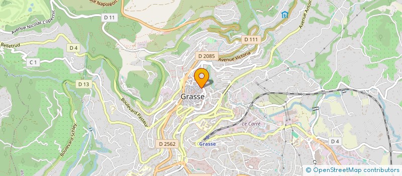 localisation de l'entreprise ASS.INTERNATIONALE DES RESEAUX EDUCATIFS à GRASSE