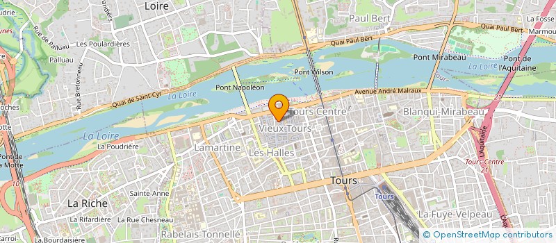 localisation de l'entreprise ASS INTERNATIONALE GEMME à TOURS