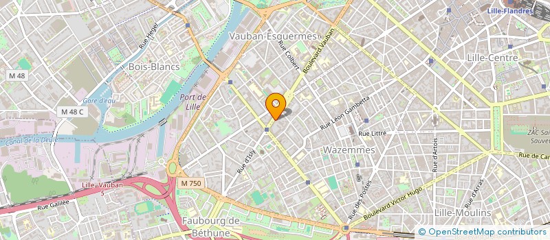 localisation de l'entreprise ASS INTERREGIONALE CINEMA ET AUDIOVISUEL à LILLE
