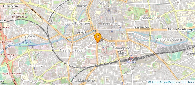 localisation de l'entreprise ASS INVENTION ET INNOVATION GRAND OUEST à RENNES