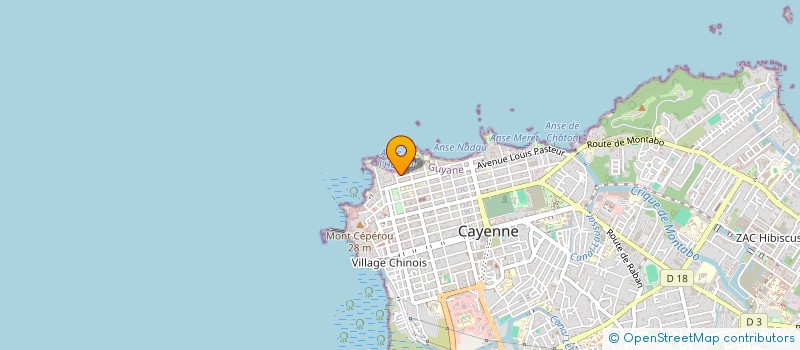 localisation de l'entreprise ASS ISKA RYU  CAYENNE