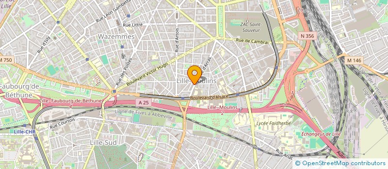 localisation de l'entreprise ASS ISLAMIQUE POUR EDUCATION ENS ARABE à LILLE
