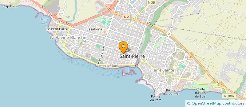 localisation de l'entreprise ASS ISLAMIQUE SUNNITE ST PIERRE  SAINT-PIERRE