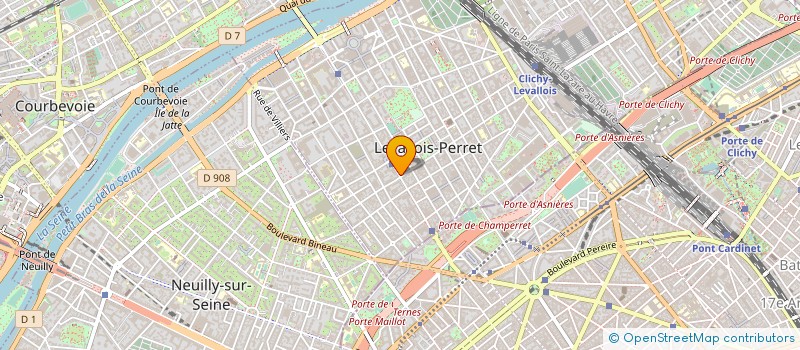 localisation de l'entreprise ASS ISOLATION à LEVALLOIS-PERRET