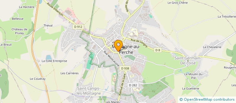 localisation de l'entreprise ASS JACQUES LE MEUNIER à MORTAGNE-AU-PERCHE