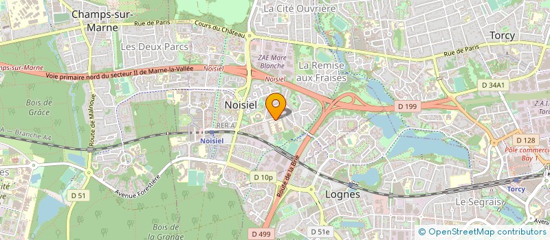 localisation de l'entreprise ASS JAZZ EN SEINE ET MARNE  NOISIEL