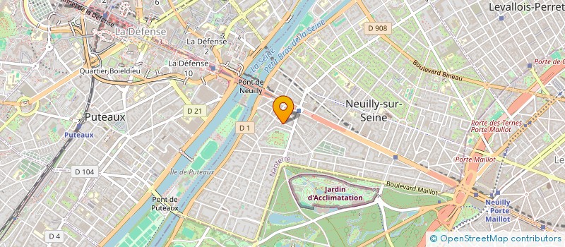 localisation de l'entreprise ASS JAZZ MUSIQUE VIVANTE à NEUILLY SUR SEINE