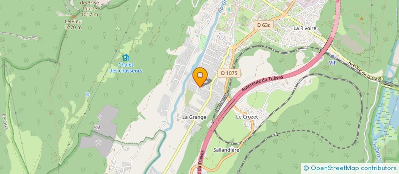 localisation de l'entreprise ASS  JEAN RACHEL  VIF