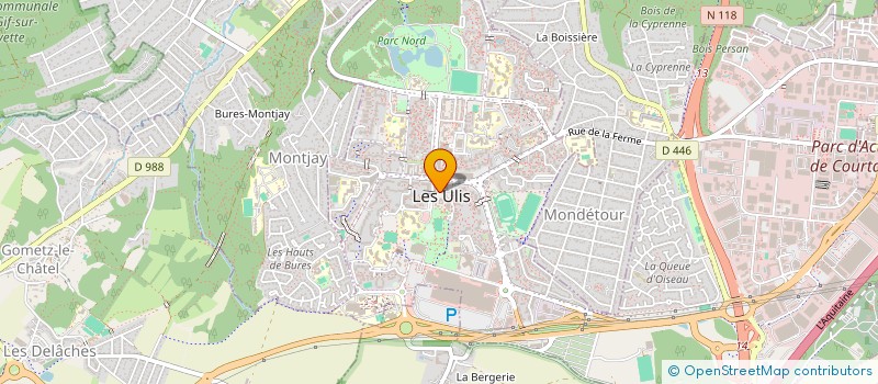 localisation de l'entreprise ASS JEUNE ACTIVE INITIAT AIDE DEVEL INDE à LES ULIS