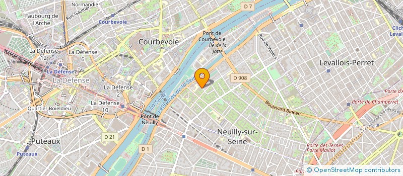 localisation de l'entreprise ASS JEUNES CHASSEURS.COM à NEUILLY-SUR-SEINE