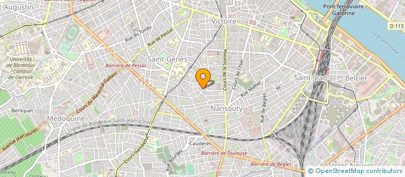 localisation de l'entreprise ASS JEUNES SOLAR ESPAGNOL BORDEAUX à BORDEAUX