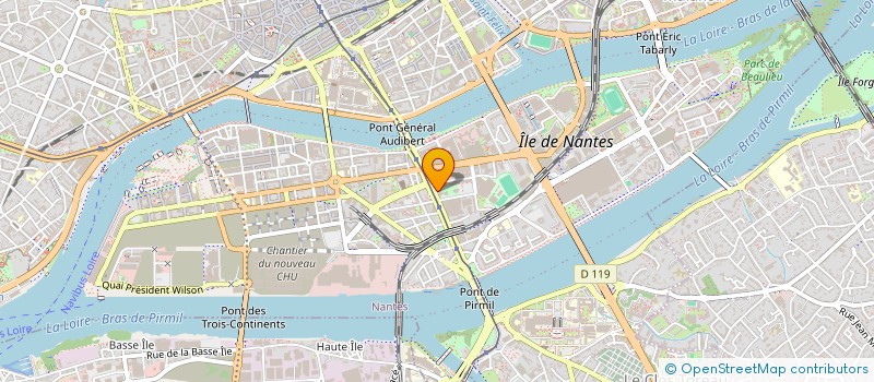 localisation de l'entreprise ASS JEUNESSE 2000 à NANTES