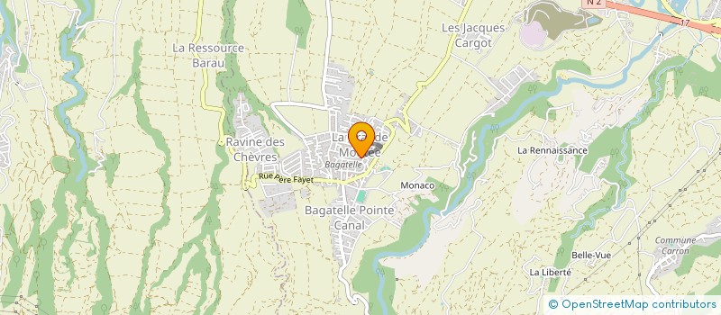 localisation de l'entreprise ASS JEUNESSE DE BAGATELLE à SAINTE-SUZANNE