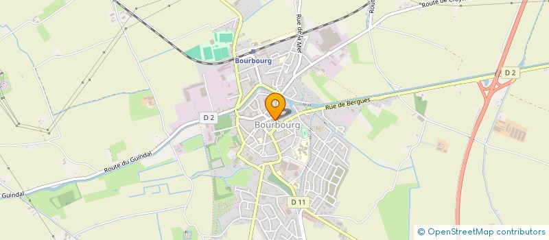 localisation de l'entreprise ASS JEUNESSE DE BOURBOURG à BOURBOURG