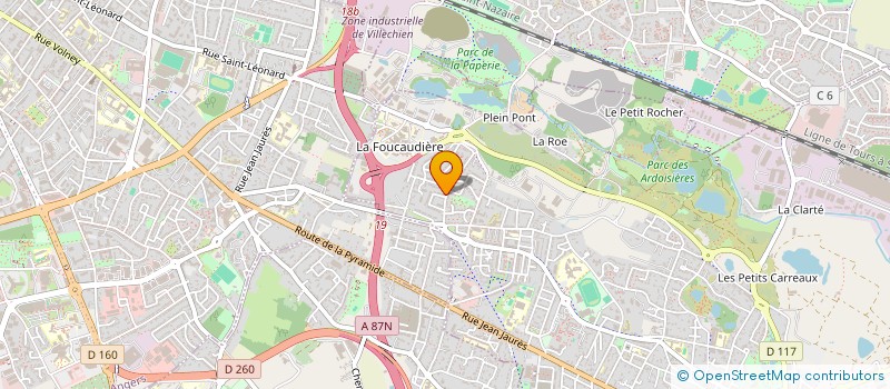 localisation de l'entreprise ASS JEUX DE BOULES TRELAZE  TRELAZE