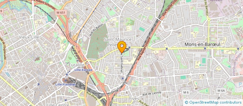 localisation de l'entreprise ASS JOIE ET VAILLANCE à LILLE