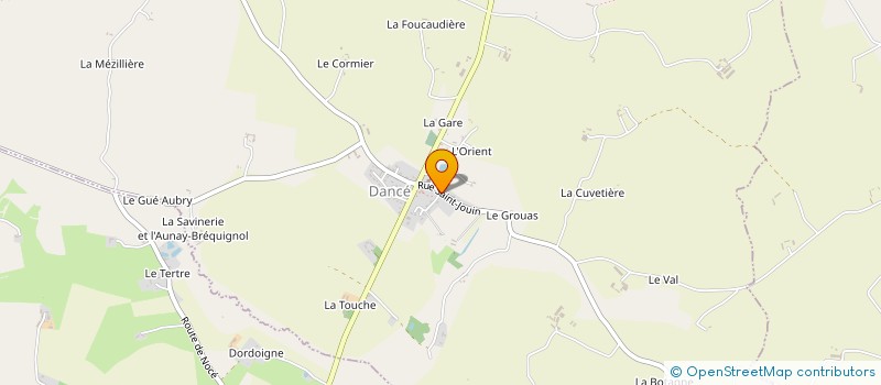 localisation de l'entreprise ASS JOUER LIRE SURFER DANCE à PERCHE-EN-NOCE