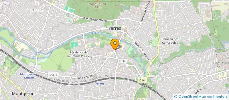 localisation de l'entreprise ASS JOUEURS ECHECS DE LA VILLE DE YERRES à YERRES