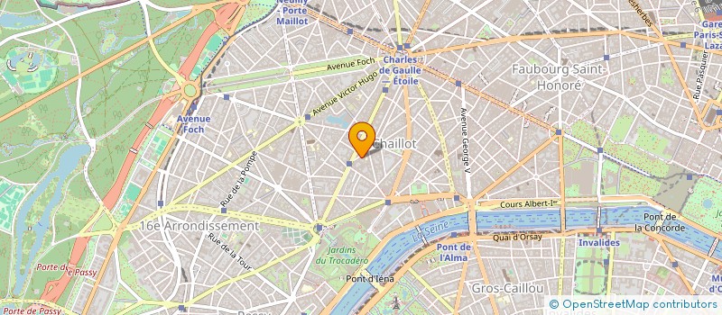 localisation de l'entreprise ASS JOURNALISTES PROFES AERONAUT ESPACE  PARIS