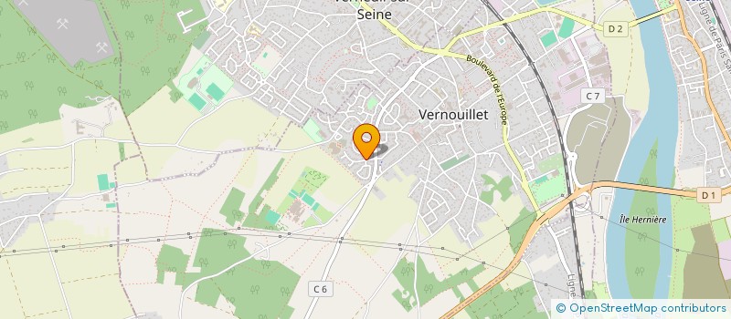 localisation de l'entreprise ASS JPH PROMOTION à VERNOUILLET