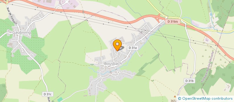 localisation de l'entreprise ASS JUDO CLUB DE BEHREN  BEHREN-LES-FORBACH