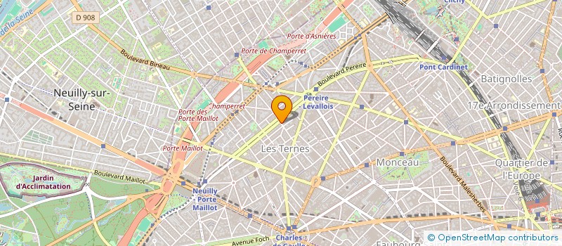 localisation de l'entreprise ASS JUDO CLUB DE PARIS à PARIS