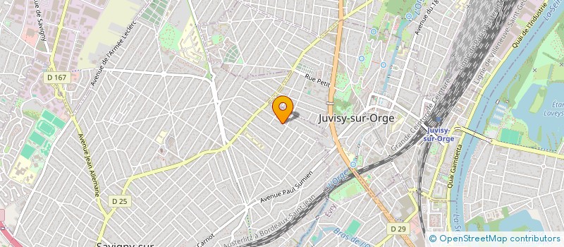 localisation de l'entreprise ASS JUDO CLUB DE SAVIGNY à SAVIGNY SUR ORGE