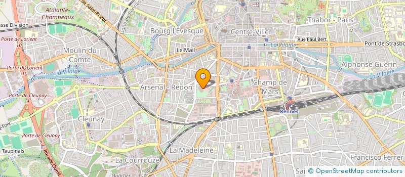 localisation de l'entreprise ASS JUGES ET ANCIENS JUGES DU TRIBUNAL  RENNES