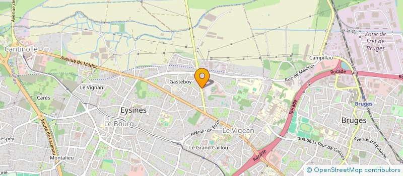 localisation de l'entreprise ASS JUMELAGE FT DAAT SWINDON à EYSINES
