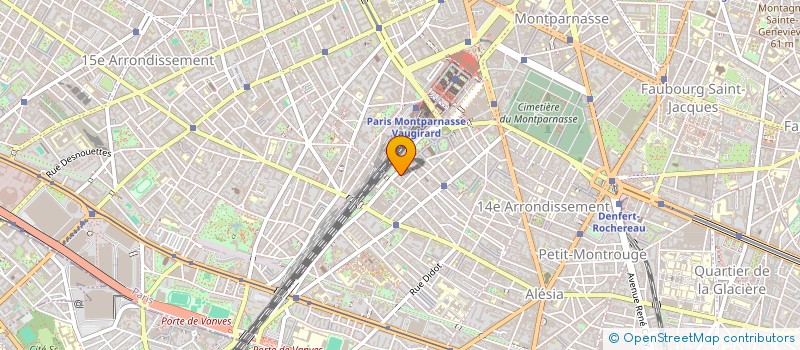 localisation de l'entreprise ASS JUPITON  PARIS