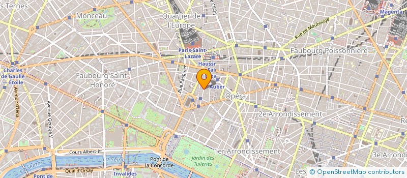 localisation de l'entreprise ASS JURIS DEFI CONSEIL COMMUNICATION  PARIS