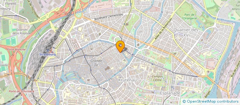 localisation de l'entreprise ASS JURIS LUDI à STRASBOURG