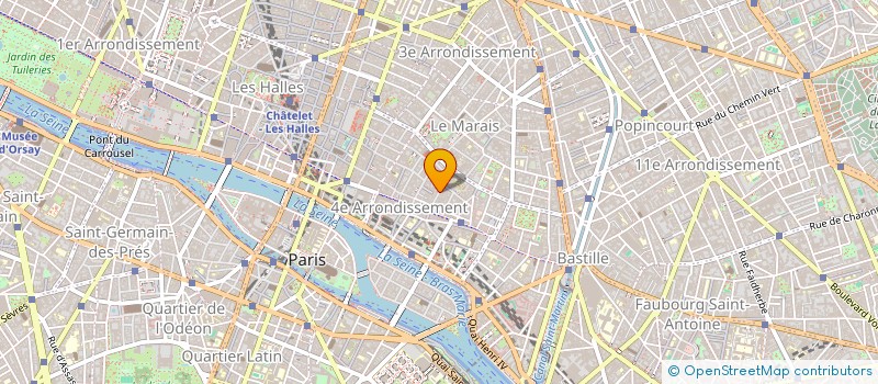 localisation de l'entreprise ASS JUSSIEU ASIE ORIENTALE  PARIS