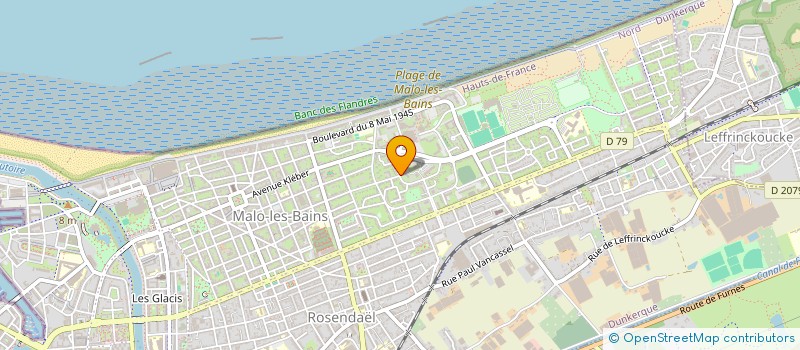 localisation de l'entreprise ASS JUSTE 1 KIFF à DUNKERQUE