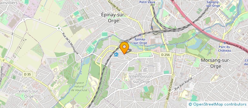 localisation de l'entreprise ASS K DANSE à VILLEMOISSON-SUR-ORGE