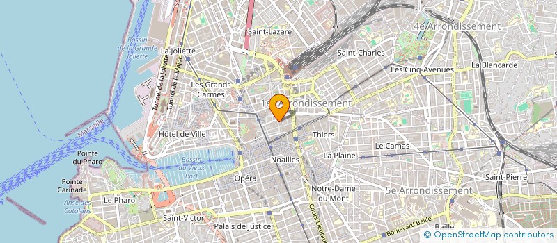 localisation de l'entreprise ASS K M PROD à MARSEILLE