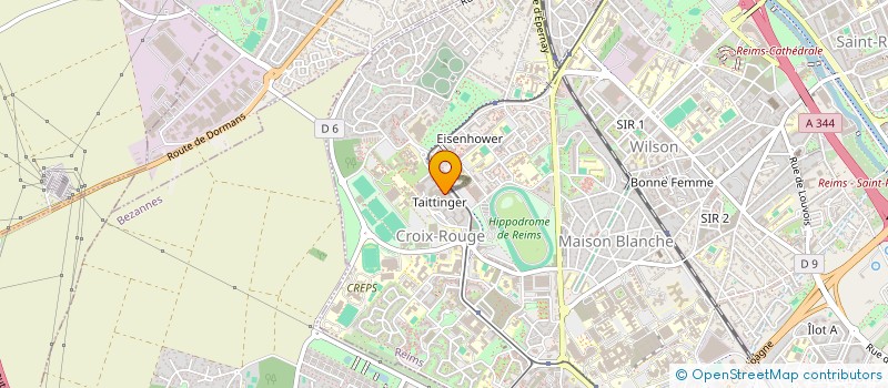 localisation de l'entreprise ASS KALEBASS & CIE  REIMS