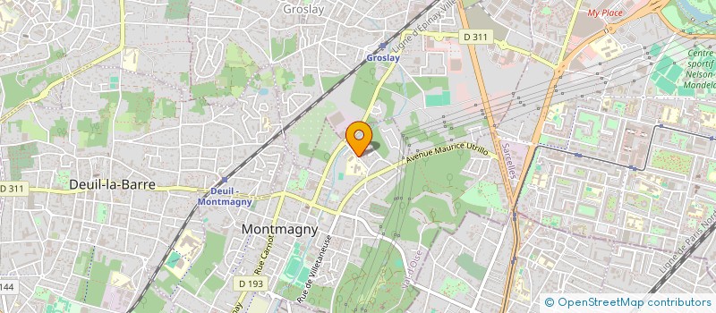 localisation de l'entreprise ASS KALOUNAYE DIAMORA  MONTMAGNY