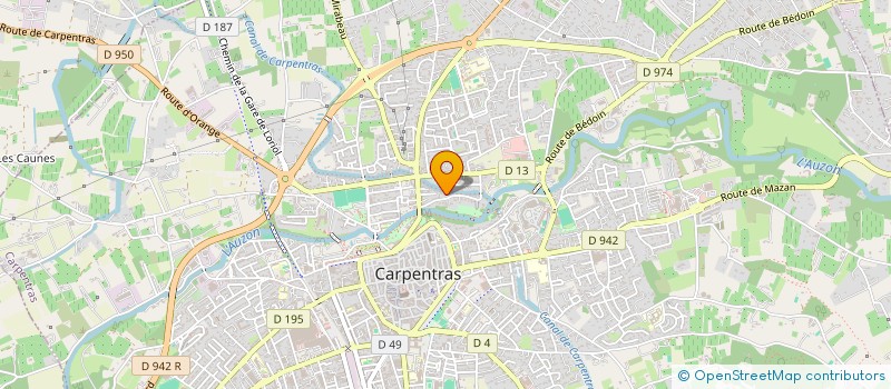 localisation de l'entreprise ASS KAREEN MANE AIDE AUX ENFANTS DEMUNIS à CARPENTRAS