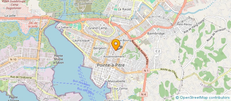localisation de l'entreprise ASS KARU ASTHME à LES ABYMES