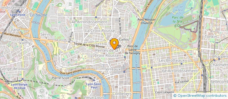 localisation de l'entreprise ASS KASSOU à LYON