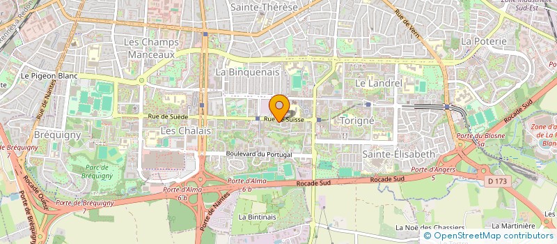 localisation de l'entreprise ASS KHMERE D'ILE ET VILAINE à RENNES