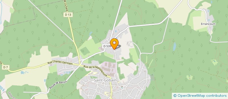 localisation de l'entreprise ASS KINKY JUICE STUDIO  SAINT-GOBAIN