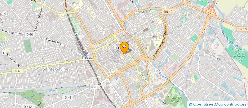 localisation de l'entreprise ASS KIWANIS CHRESTIEN DE TROYES  TROYES