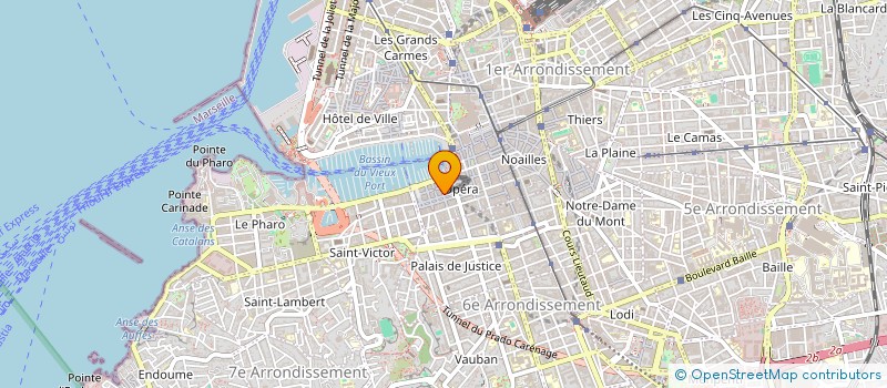 localisation de l'entreprise ASS KLANG à MARSEILLE