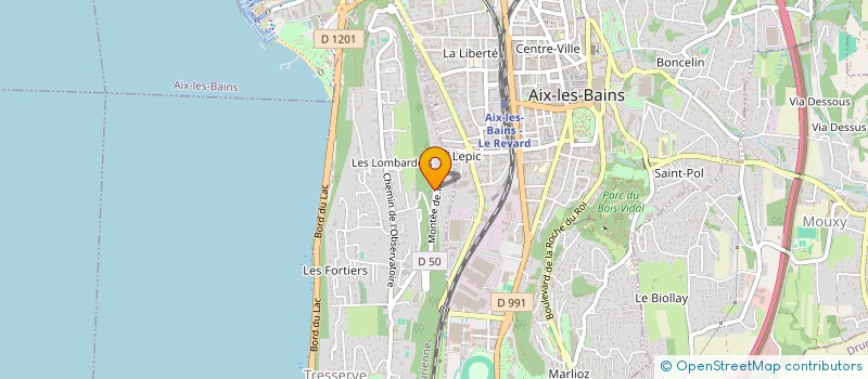 localisation de l'entreprise ASS. KOOG ART PRODUCTION  TRESSERVE