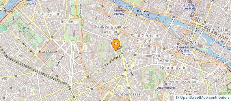 localisation de l'entreprise ASS.L.1901 AIDE AUX MERES DE    FAMILLE  PARIS