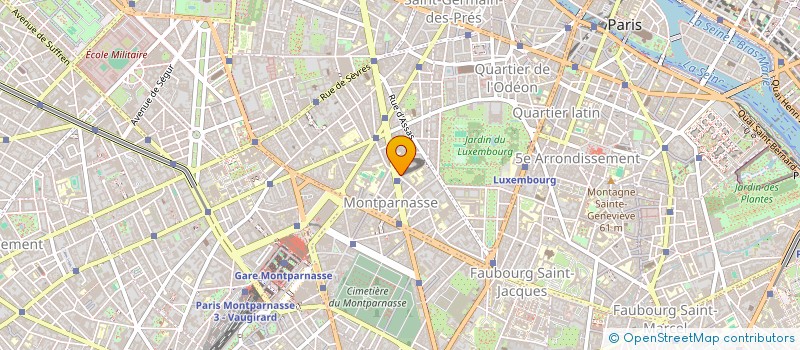 localisation de l'entreprise ASS.L.1901 IMMOBILIERE NOTRE DAME DES C  PARIS