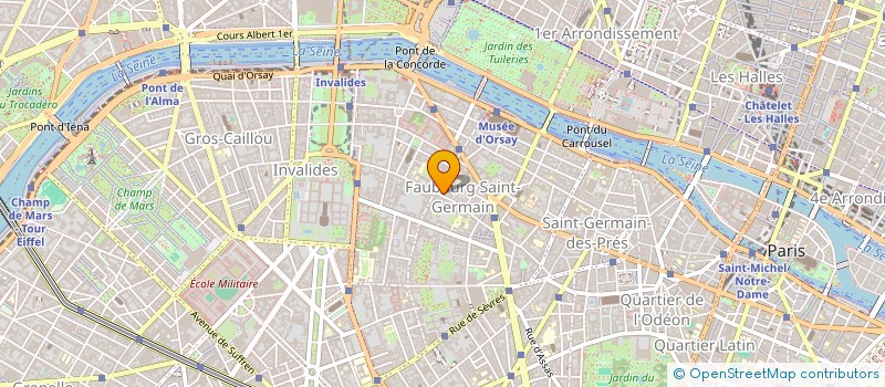 localisation de l'entreprise ASS.L.1901 PRESBYT DE PENTEMONT  PARIS